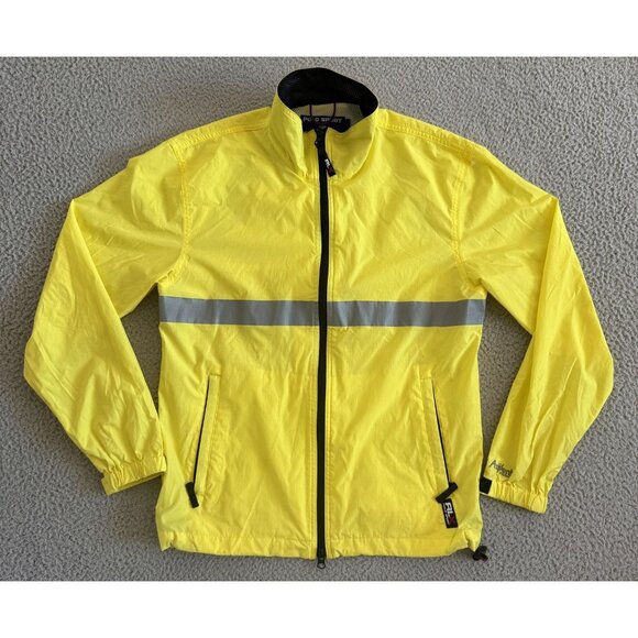 Polo Sport Ralph Lauren Jacket Yellow RLX Reflective Activent Fabric - Picture 1 of 15